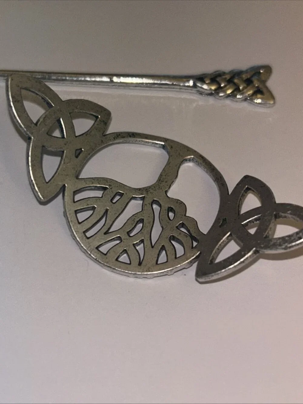 Celtic Tree of Life Hair Stick Barrette New Metal Hairpin Clip Accessory